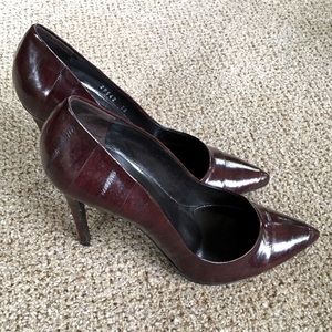 Lindsay Perry Mariani Studio Italy / eel skin heels